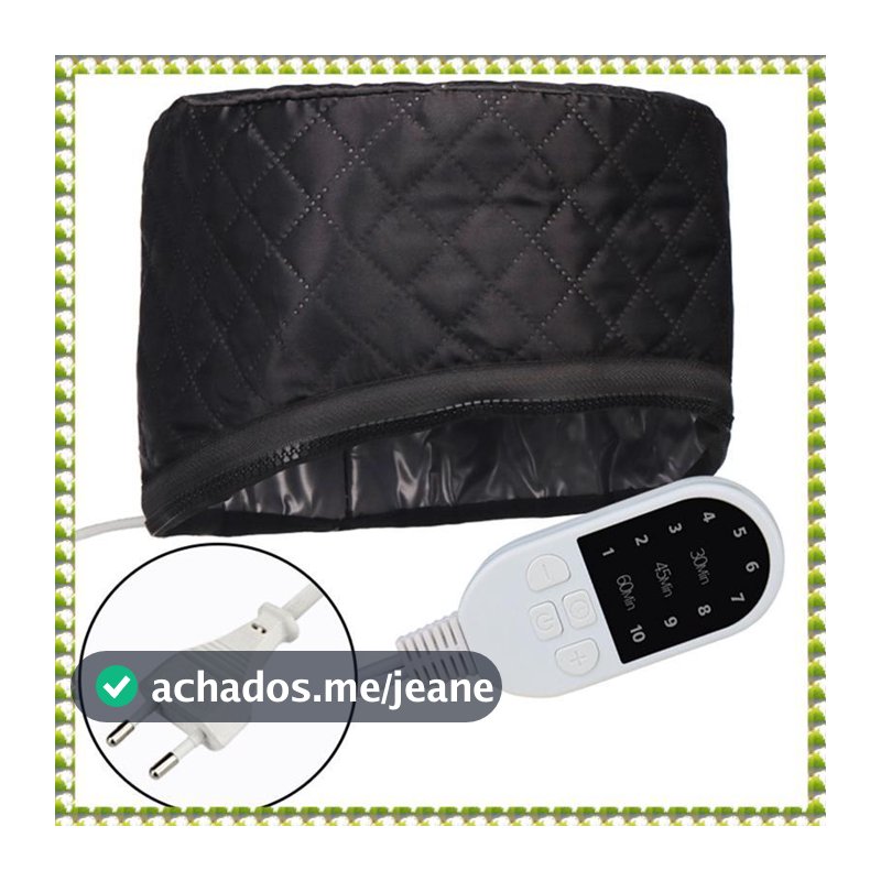 (Oflw) Touca De Cabelo Com 10 Níveis De Calor Portátil , Chapéu Térmico Elétrico , Elétrica , 3 Temporizadores Vapor Par