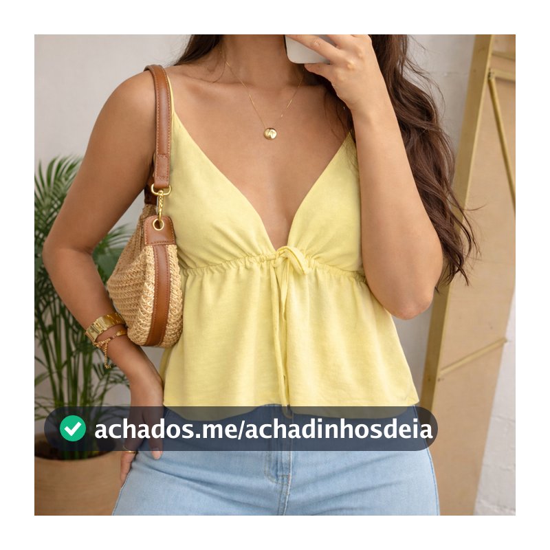 BLUSA BATINHA CROPEED  FEMENINA  VERÃO