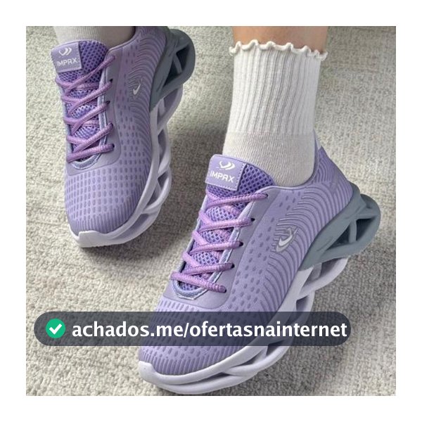 Tênis Feminino Esportivo Moderno Estiloso Leve Macio Confortável Resistente Treino Academia Corrida