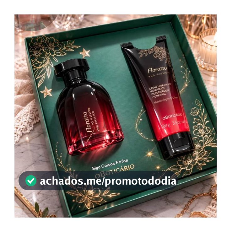 Floratta Red Passion - O Calor de Um Olhar Marcante