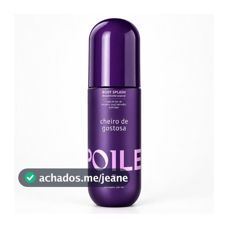 Body Splash Cheiro de Gostosa 200ml Spoiler Fragrância Feminina Perfumada para Dia a Dia e Noite