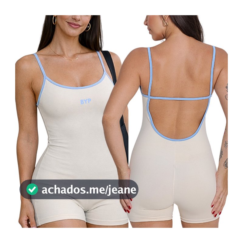 Macaquinho com Alça Bicolor Fitness Feminino Poliamida Premium  | Academia Treino Yoga | P ao GG