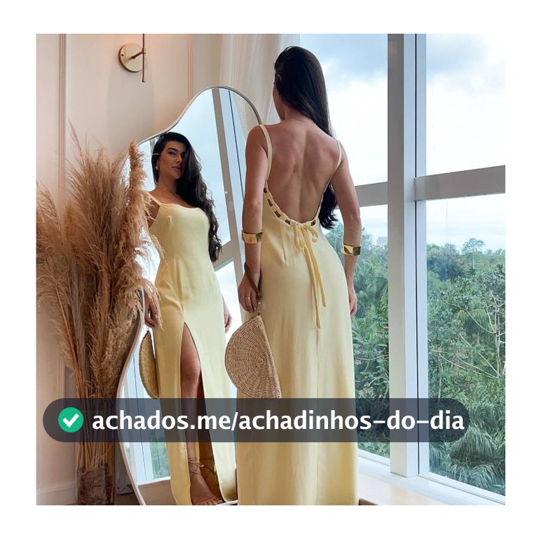 Vestido MANU Midi Duna Linho Feminino Casual Elegante com Fenda e Amarração nas Costas