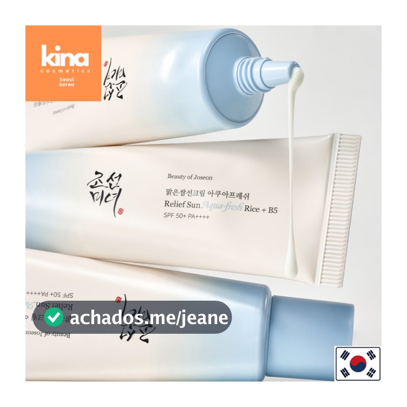 Beauty of Joseon Creme Solar Arroz Transparente Aqua Fresh 50ml