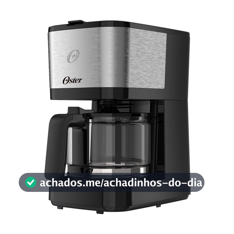 Cafeteira Oster Inox Compacta 0,75L