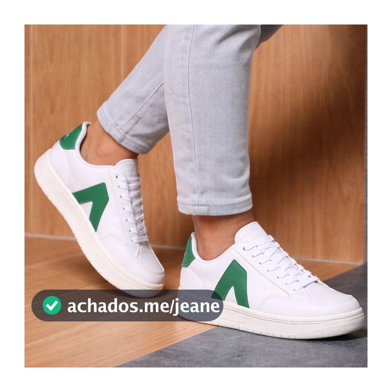 tenis casual branco premium tênis urbano