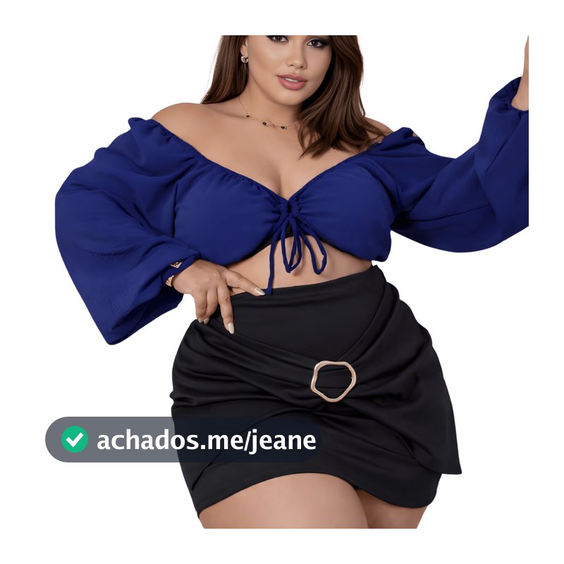 Short Saia Feminino Plus Size Neoprene com Fivela Dourada Moda Outono Inverno G1 G2 G3
