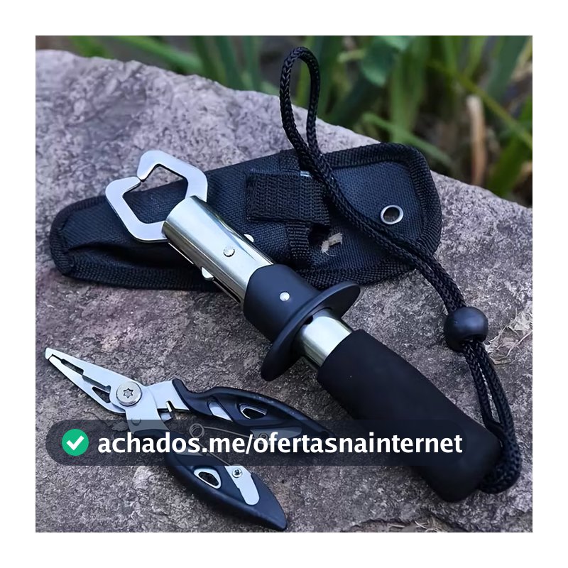 Kit 1/3/5 Pcs Alicate De Pesca E Ferramentas Multifuncionais Para Os Lábios De Peixe