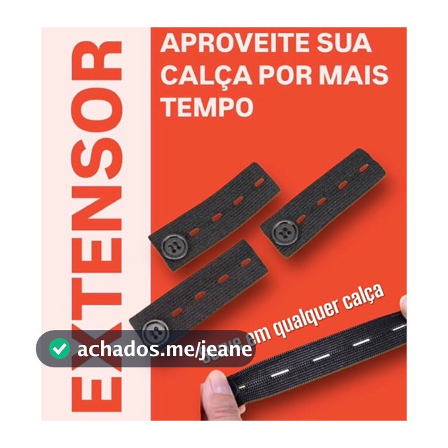 Extensor de calça Grávidas Gestante Elástico adaptador de calças jeans Gestação, Maternidade Extensor De Cintura