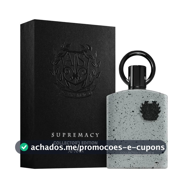 Perfume Afnan Supremacy Collector’s Edition EDP 100ml Edição Limitada Original