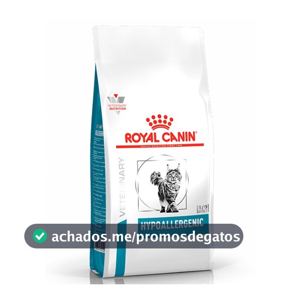 Ração Royal Canin Hypoallergenic para Gatos com Alergia - 4Kg