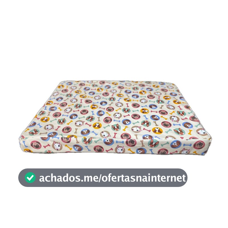 Colchonete Para Cachorro 100% Impermeável Lavável C/ZIPER COLCHÃO Cama Cães e Gatos PUPPY