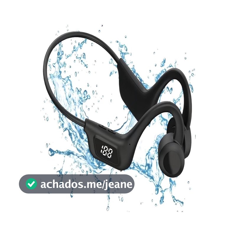 Fone Ouvido Condução Ossea Corrida Treino Ciclista Academia