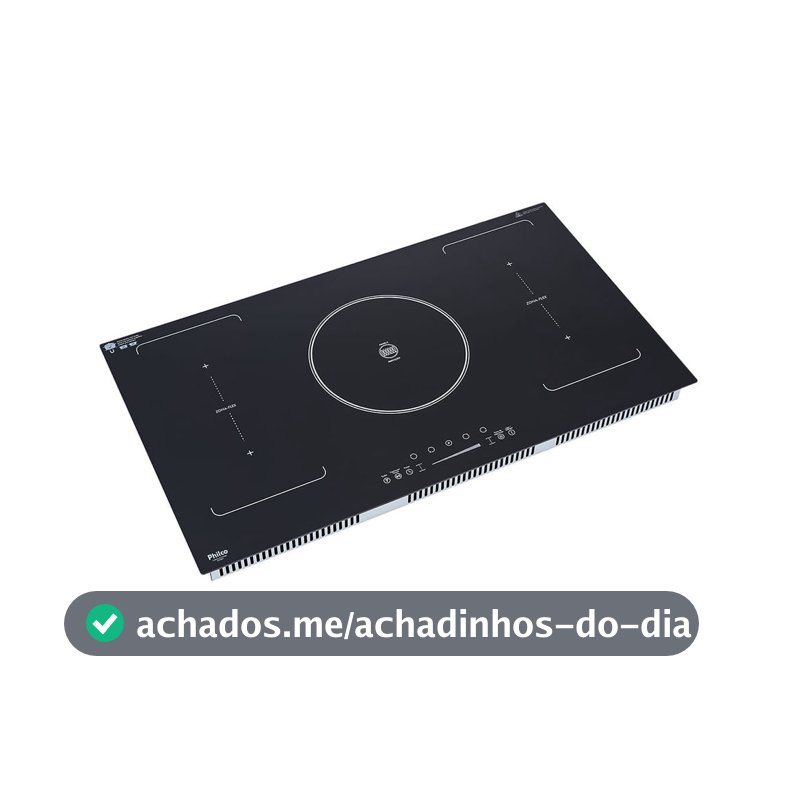 Cooktop 5 Bocas De Indução Philco Zona Flex PCT05IFP 220V