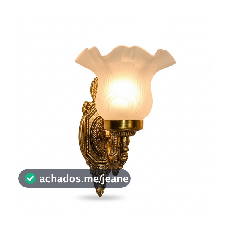 Luminária Arandela Luz de Parede Externa Interna Lanterna Roling Retrô 1 Lâmpada