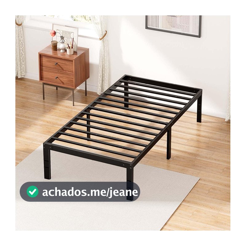 Estrado De Metal Dobrável Cama de Solteiro/Cama De Casal Cama de Solteiro Fácil De Instalar Suportes De Ripas De Aço