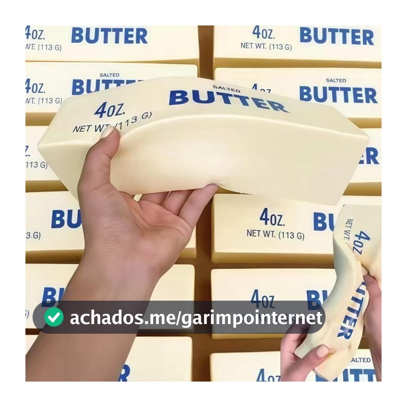 Squishy Jumbo Butter Slow Rising , Brinquedo Mole De Espuma Grande De Para Alívio Do Estresse , Squishies