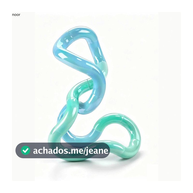 Brinquedo De Torção De Inquietação De Emaranhado De Mudança De Cor , Sensorial TPE Portátil Quebra-Cabeça Torcido Para A