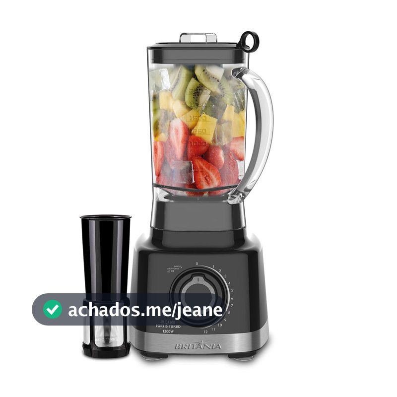 Liquidificador Britânia 1400W 3L 12 Velocidades BLQ1300P
