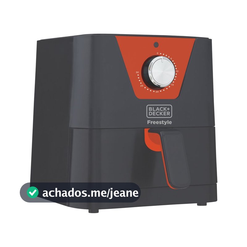 Fritadeira Elétrica Sem Óleo BLACK+DECKER AFM2 700W Capacidade 1,5L 110V e 220V