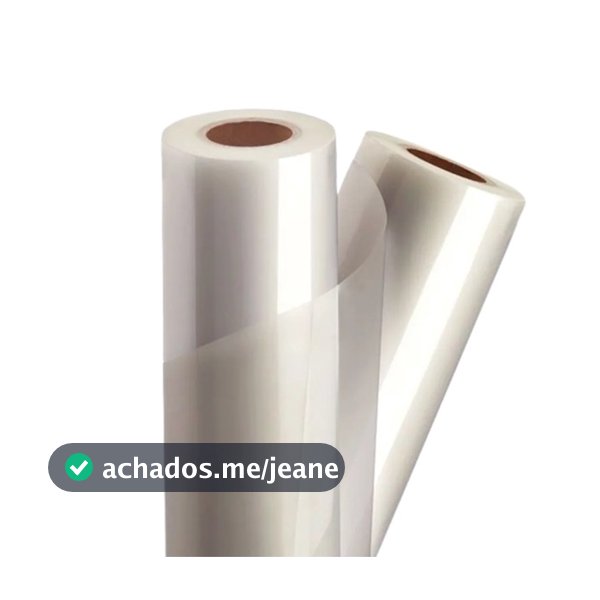Bopp Laminação a Quente - FOSCO P/ A4 22cm X 10m Metros