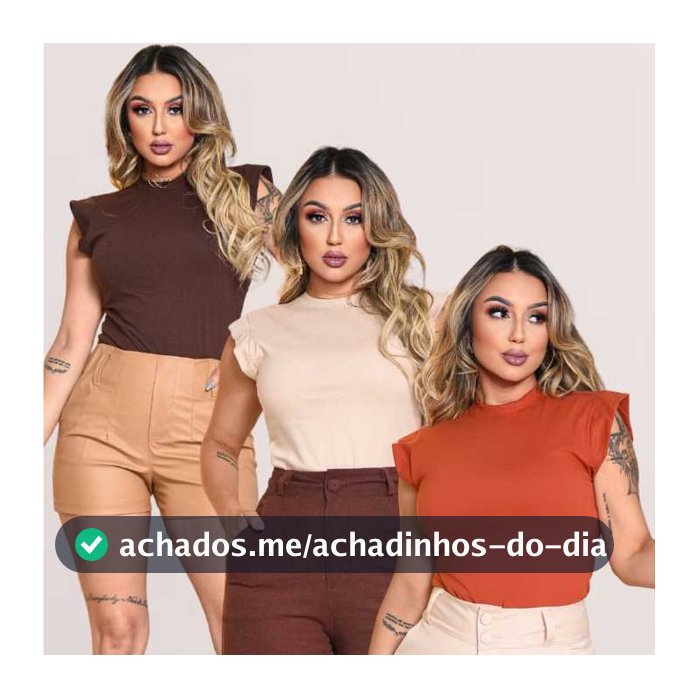 Kit 3 Blusas Femininas Estilosas Muscle tee Minimalista, Camiseta Muscle, T shirts feminina