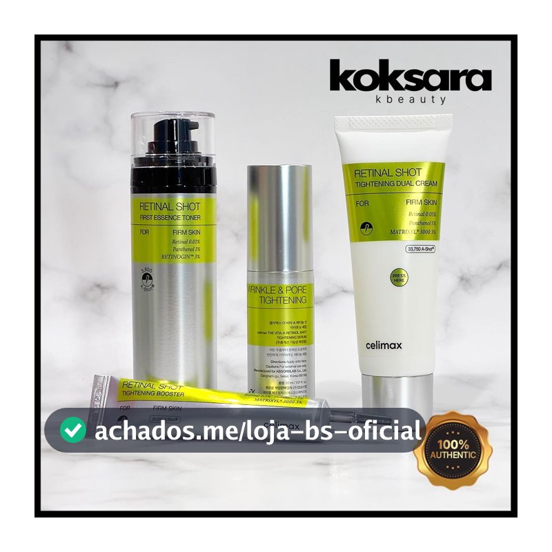 CELIMAX The Vita A Shot Skincare Collection (Toner, Serum, Dual Cream, Booster)