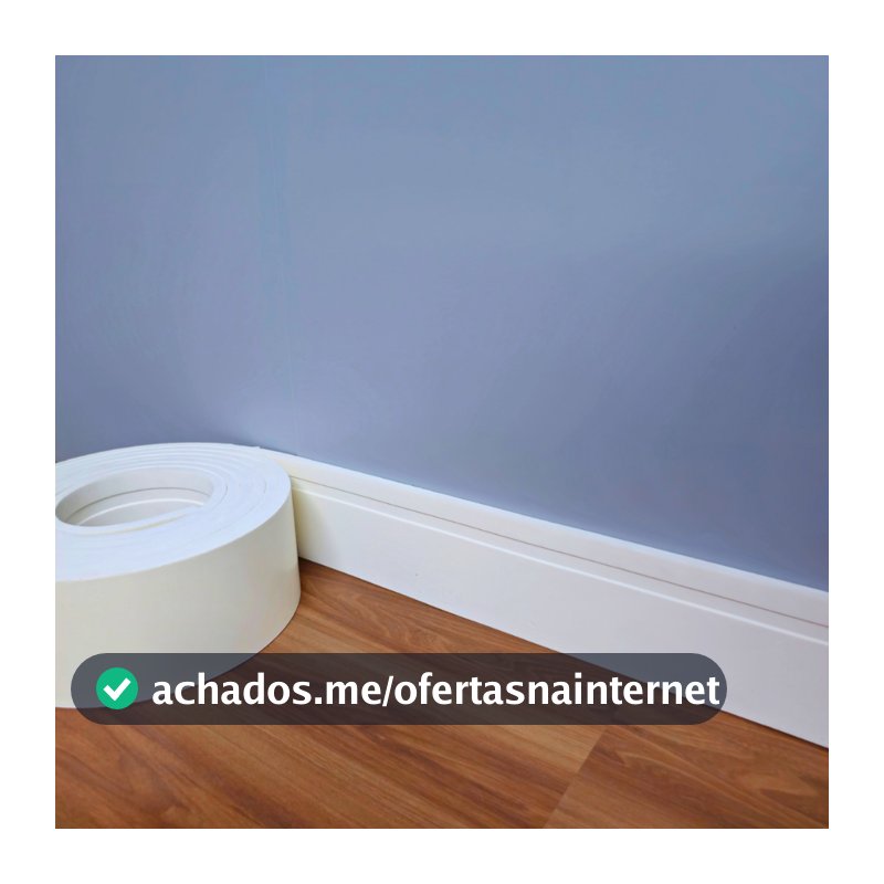 20M Rodapé Flexível 10CM EVA À Prova D'água Autocolante Moldura Parede Frisado Liso