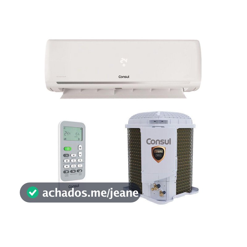 Ar Condicionado Consul Triple Inverter Split Frio 9000 Btu's Bivolt