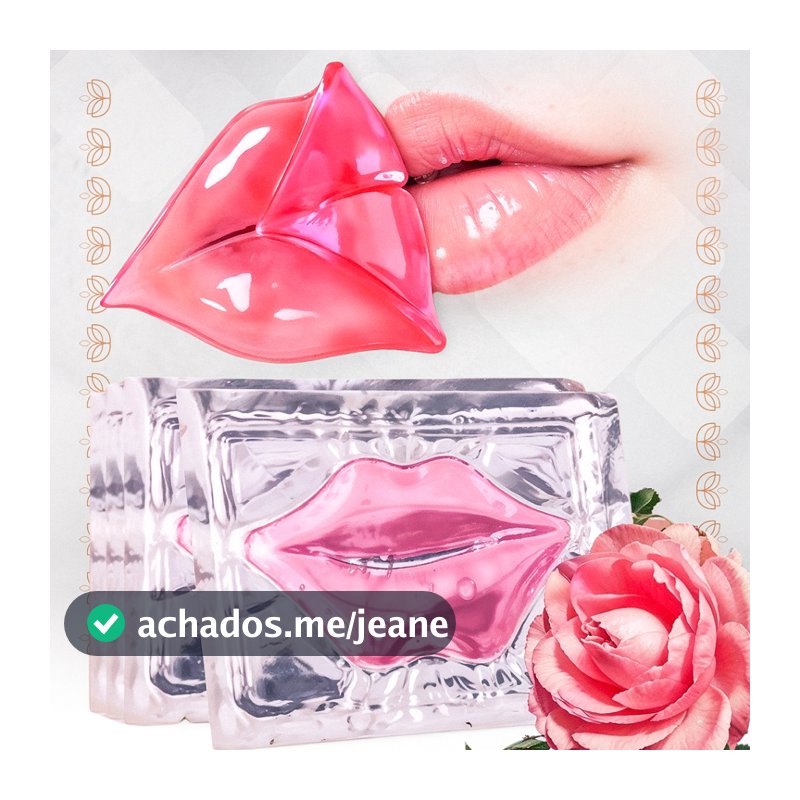 Máscaras Labial Hidratante Colágeno Boca Nutritiva 10 Unid Pele Firme Hidratada