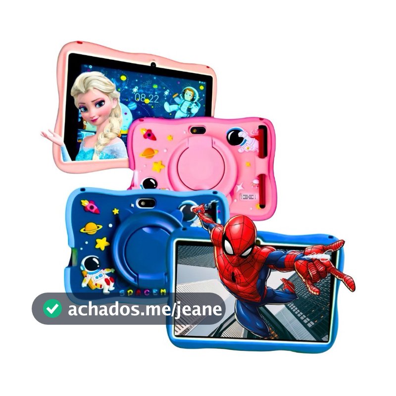 Tablet Infantil Kids 7 Polegada com wifi bluetooth Android Super Resistente Smart fang