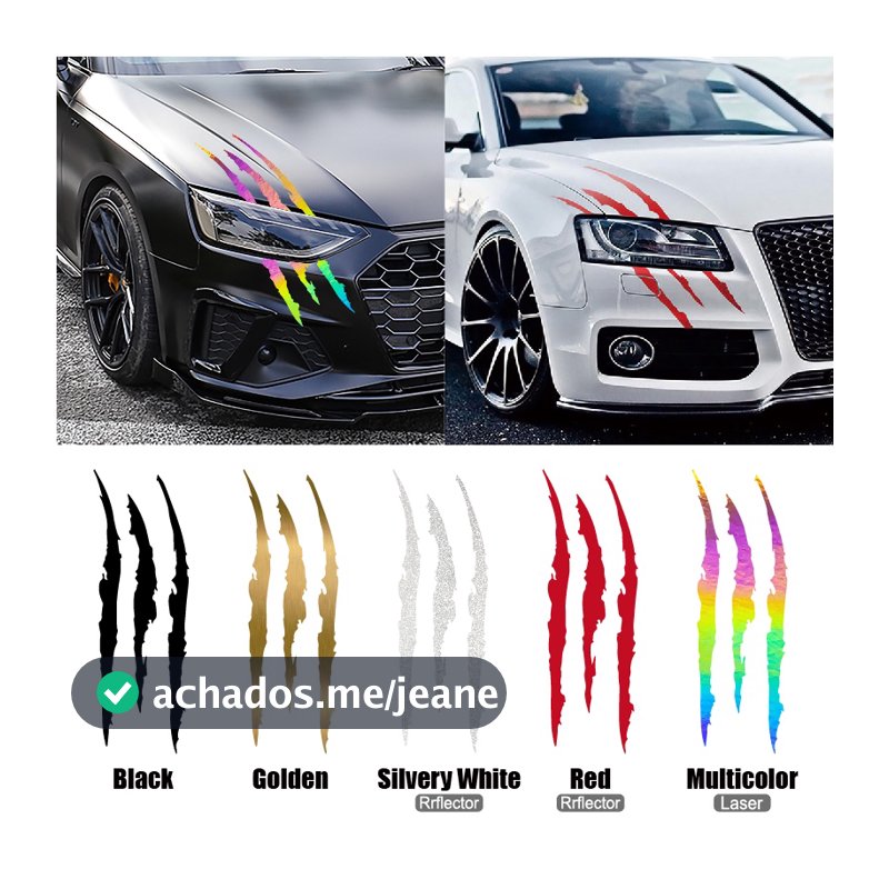 Etiqueta Do Carro Individualidade Zero Tarja Garra Marcas Adesivos De Vinyl Decal Car Styling Acessórios De Decoração