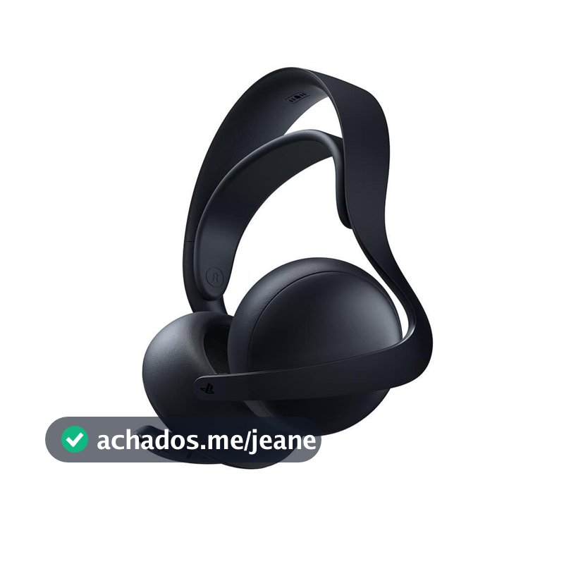 Headset Sem Fio Gamer Sony Pulse Elite, Bluetooth, PS5, Midnight Black - CFI-ZWH2L