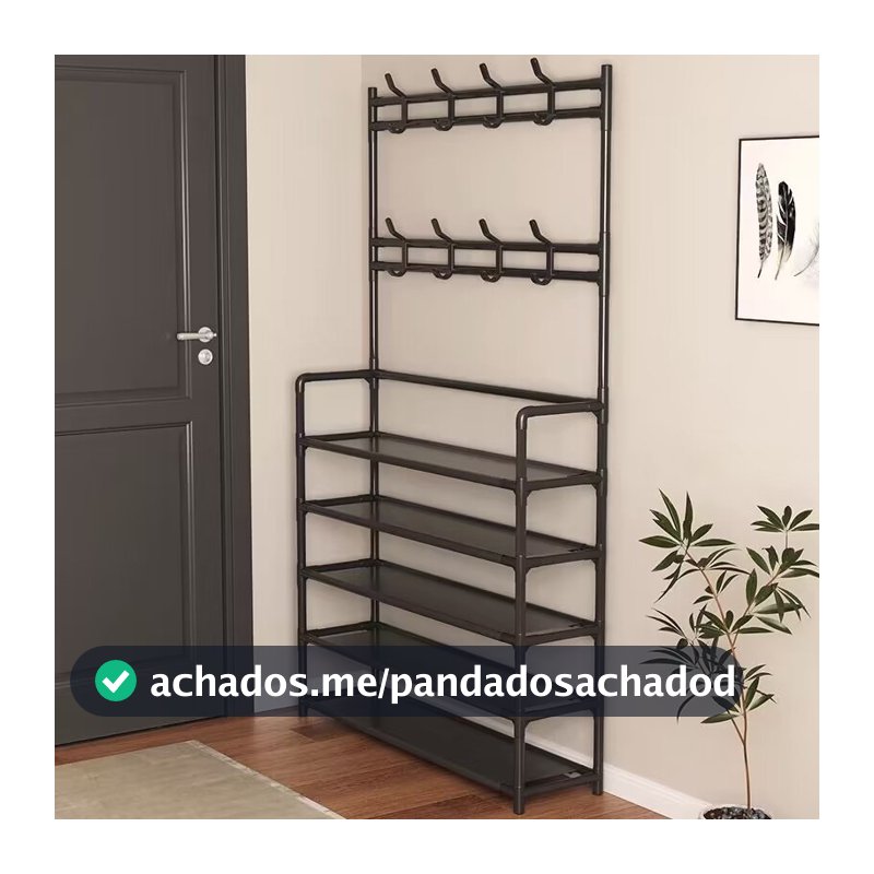 Organizador Sapateira, Cabideiro Arara,  Multiuso para Sapatos, Roupas - Escolhe o seu