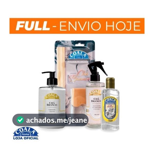 Kit coala Home Chá Branco - 4 Itens
