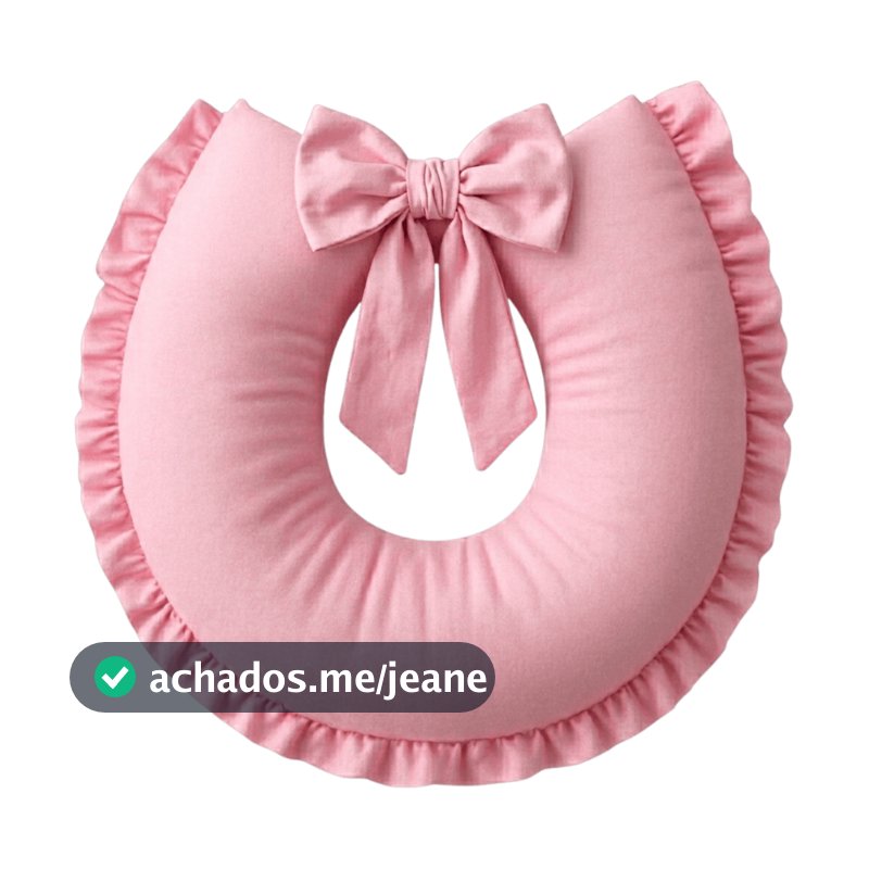 Almofada Amamentação Com Capa Estampa Lisa Promoção