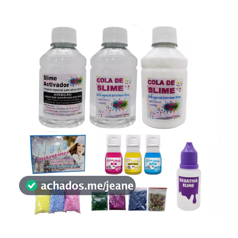 Kit De Fazer Slime Premium Ine Slime