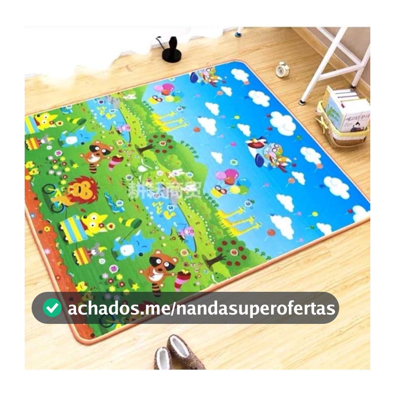 Tapete Termico Infantil Bebe Estampas Atividades Educativo Tapetinho Lavável Impermeavel