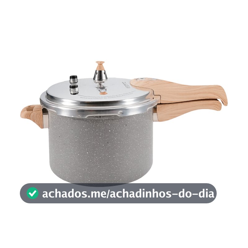Panela de Pressão Neuhaus Marble Life 4,5L Cerâmica Indução