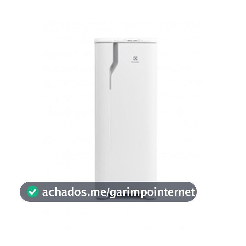 Geladeira Electrolux 240L RE31 Porta Branca Degelo Fácil
