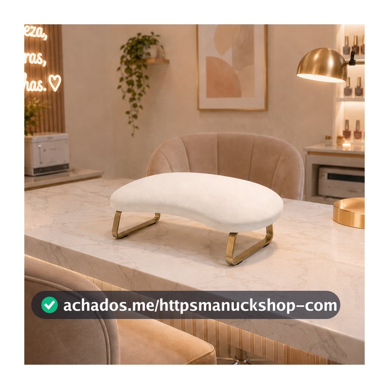 APOIO PARA MÃOS E BRAÇOS PARA BANCADA MESA DE MANICURE PREMIUM