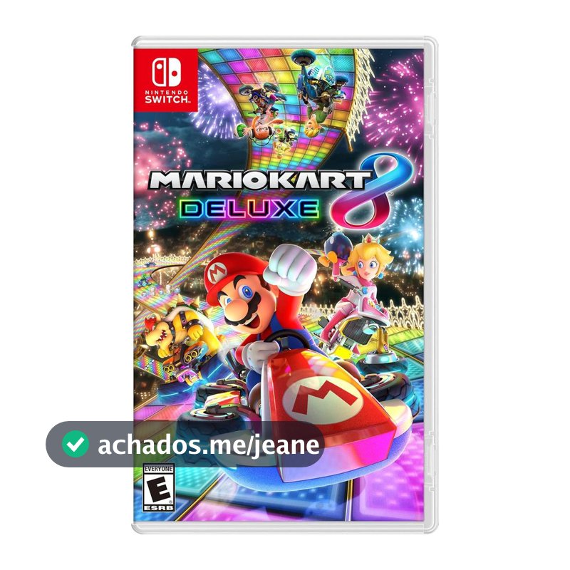 Mario Kart 8 Deluxe Switch Midia Fisica