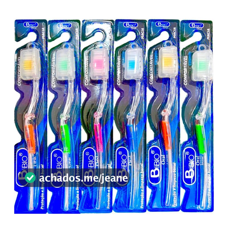 Kit Pacote Com 12 Escovas De Dente Macia, Média E Dura Adulto