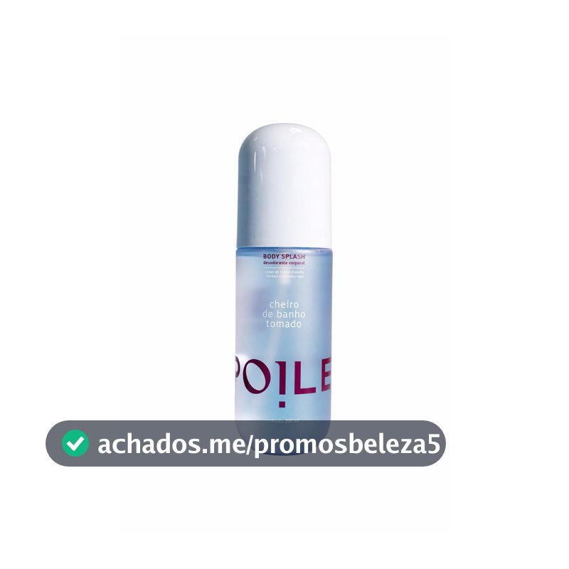 Body Splash Cheiro de Banho Tomado (200ml) - Spoiler