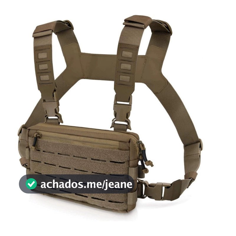 Bolsa De Peito Tática , Colete Tático De Caça Ao Ar Livre De Ciclismo Esportivo Multifuncional