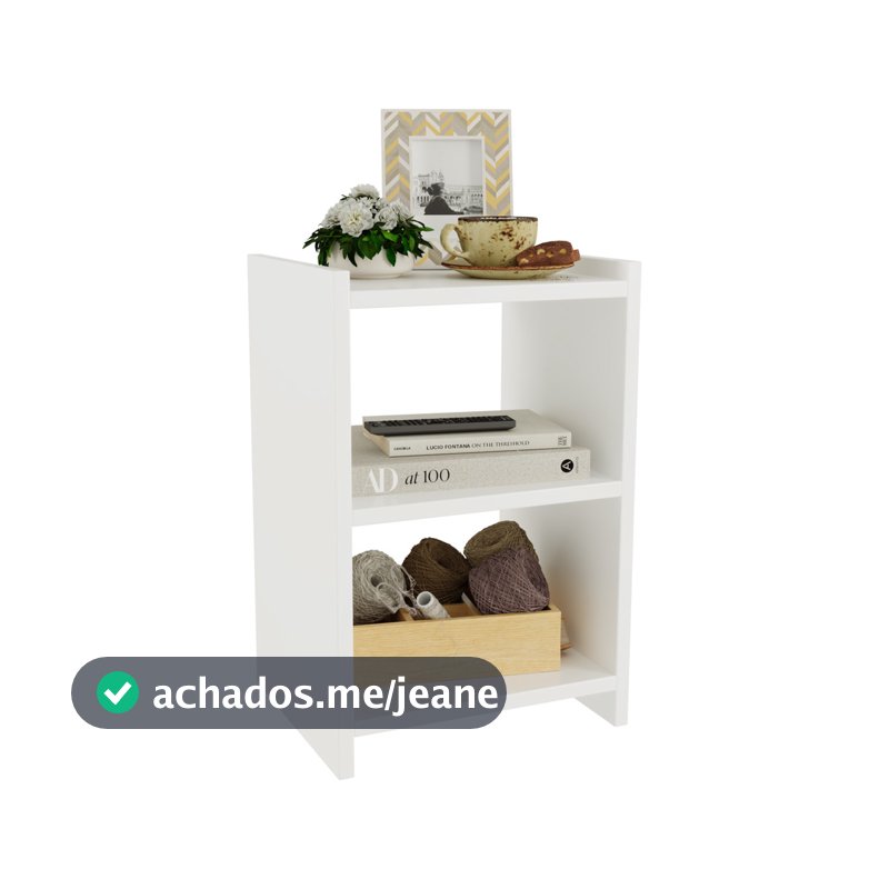 Mesa de Cabeceira Retro para Quarto Casal ou Solteiro Nicho Decoração América