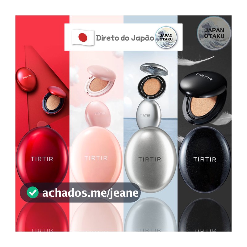 Base TIRTIR Máscara Fit Almofada Mini 4,5g 18g 17C PORCELANA/21N MARFIM/23N Área Japão