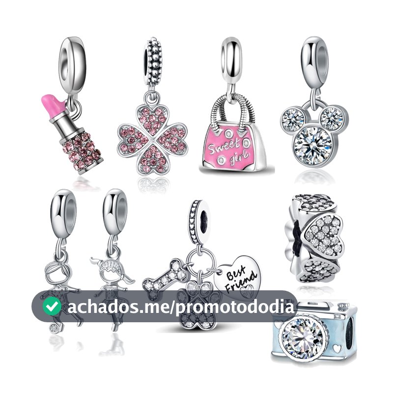 Berloque De Prata 925 Amuletos Trevo Tartaruga Marinha Cereja Pulseiras Contas Amantes Diamante Inlaid Charme Pingente