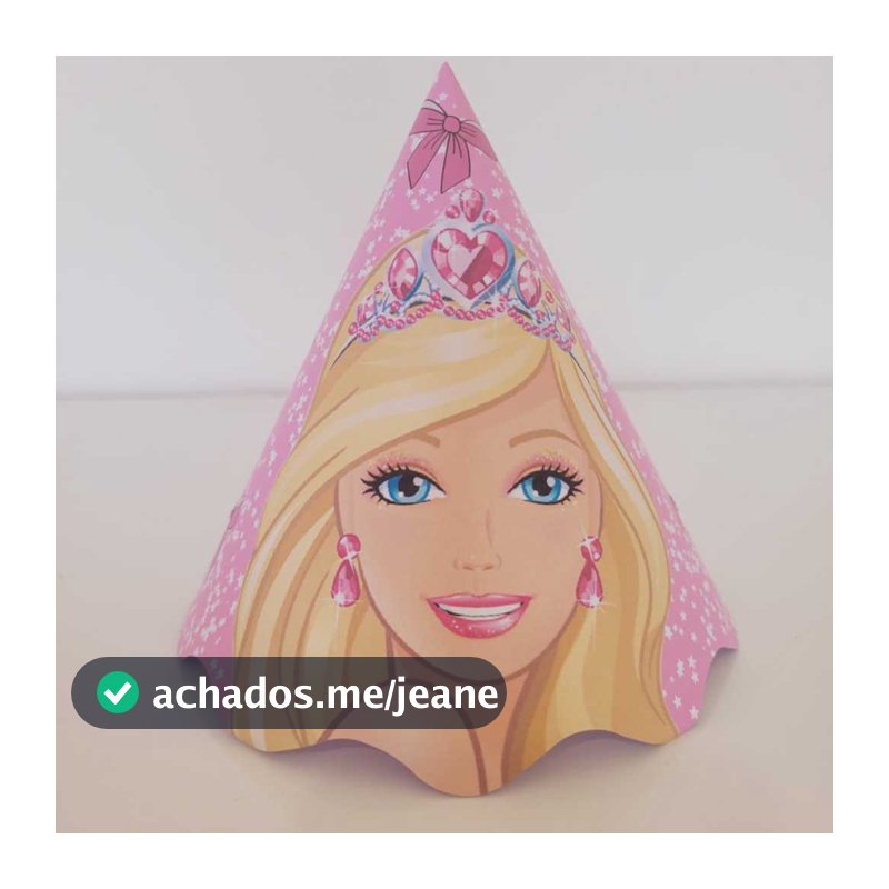 Barbie chapéu de aniversário festa infantil