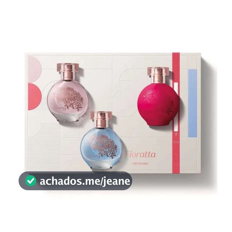 Kit Presente Floratta (3 itens) 30ml cada